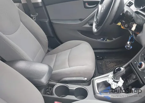 2014 Hyundai Elantra Se from USA, damaged, VIN KMHDH4AE1EU201672